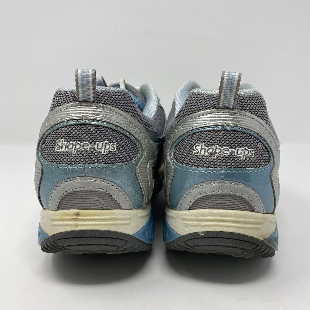 Vintage Y2k Skechers Shape Ups Silver Shimmer Toning Sneaker Shoes Women’s 9 - Picture 6 of 12
